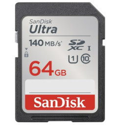 SanDisk Ultra SDXC 64 GB 140 MB/s Class 10 UHS-I