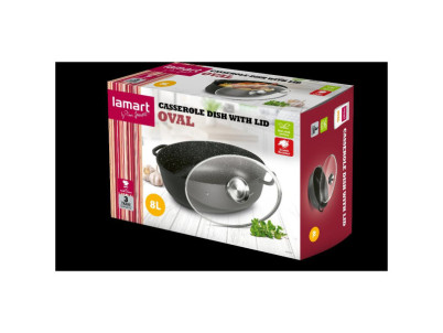 LT1309 pekáč 41,5x26,5cm OVAL LAMART