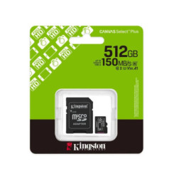 KINGSTON Micro SDXC CANVAS Select Plus 512GB+A