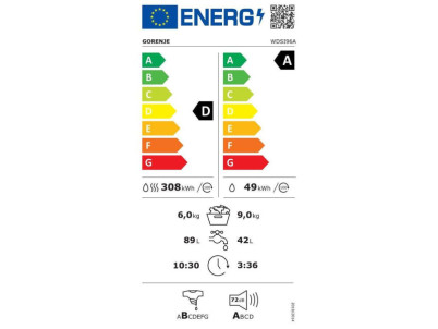 WDSI96A práčka so sušičkou GORENJE