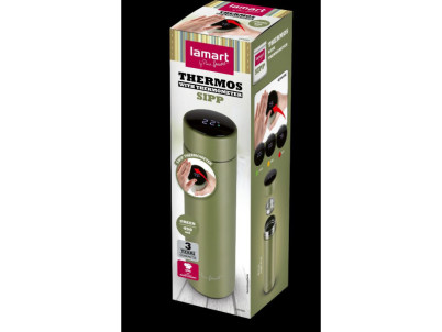LT4085 termoska s tepl.zelenáSIPP LAMART