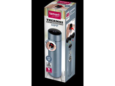 LT4084 termoska s tepl.modrá SIPP LAMART