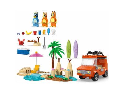 11202 Bluey a výlet autom na pláž LEGO
