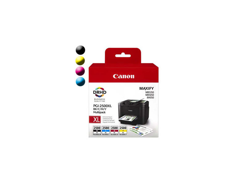 CANON Cartridge PGI-2500XL BK/C/M/Y MULTI CANON Cartridge PGI-2500XL BK/C/M/Y MULTI