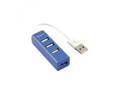 SBOX H-204BL blue USB 2.0 port 4x