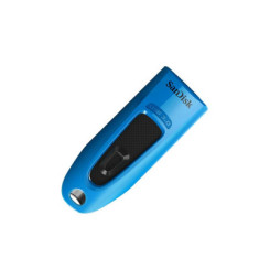 SanDisk USB 3.0 Cruzer Ultra 64GB, modrý
