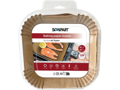 Papier na pečenie do tep. frit. SCANPART