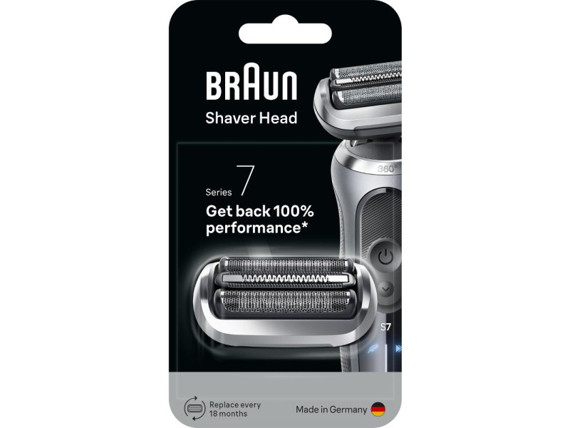 Braun Series7 74S náhr.hlavica strieborn
