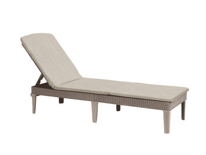 Lehátko Keter Jaipur cappuccino s polstrom
