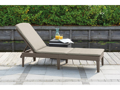 Lehátko Keter Jaipur cappuccino s polstrom