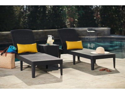 Lehátko Keter Jaipur grafitové Lehátko Keter Jaipur grafitové