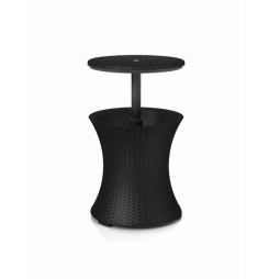 Záhradný stôl Keter Cool Bar Rattan grafitový