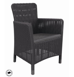 Záhradné kreslo Keter Trenton grafitové