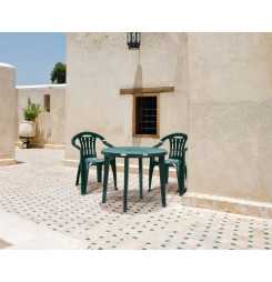 Záhradný stôl Keter Lisa plastový tmavo zelený