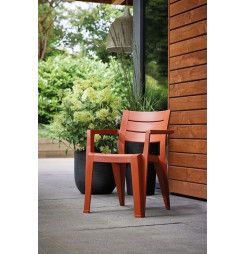 Záhradné kreslo Keter Julie červené