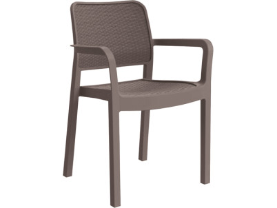 Plastová stolička  Keter Samanna capuccino