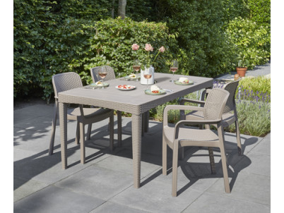 Plastová stolička  Keter Samanna capuccino