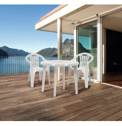 Záhradný stôl Keter Lisa plastový biely