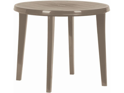 Záhradný stôl Keter Lisa plastový cappuccino tmavý