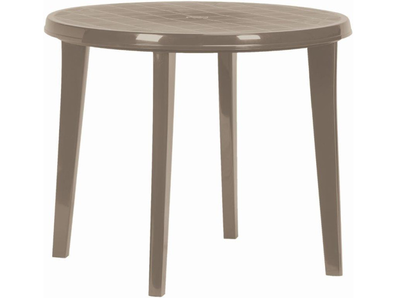 Záhradný stôl Keter Lisa plastový cappuccino tmavý