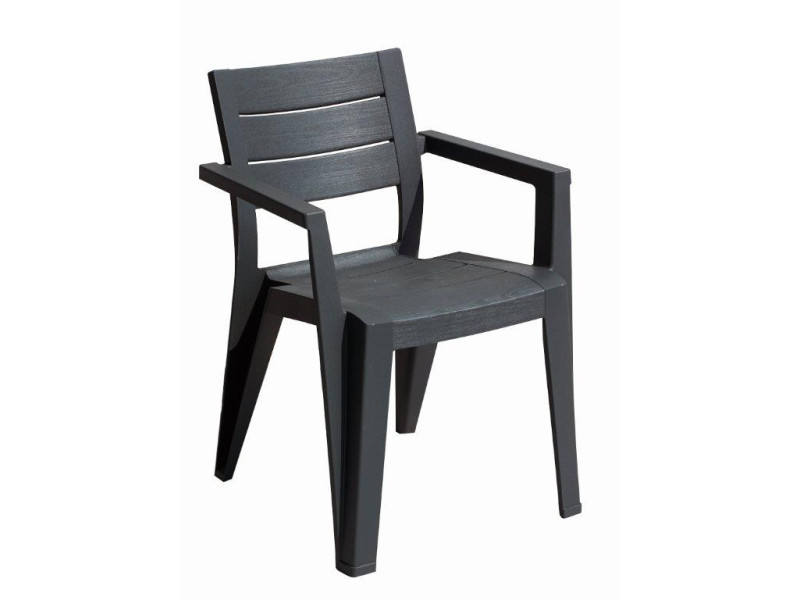 Záhradné kreslo Keter Julie grafitové