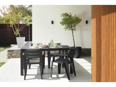 Záhradný stôl Keter Julie grafitový