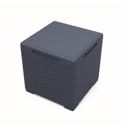 Záhradný stôl Keter Vigo grafitový s úložným priestorom