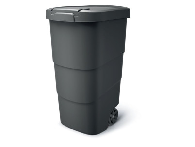 Popolnica Prosperplast Wheeler 110 l antracit