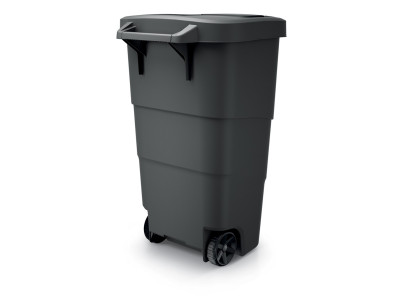 Popolnica Prosperplast Wheeler 110 l antracit