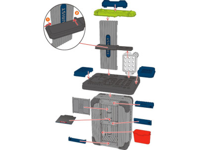 BGP 3022 Kufor dielňa BUDDY TOYS