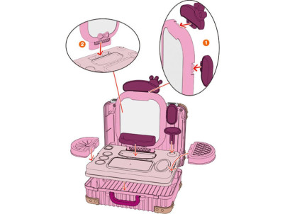 BGP 2023 Kufrík salón krásy BUDDY TOYS