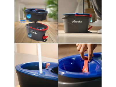 Mop Vileda H2Pro, rotačný, strapcový