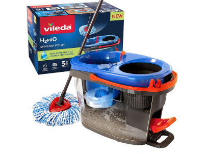 Mop Vileda H2Pro, rotačný, strapcový