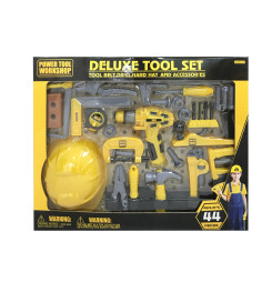 Hračka G21 Detské náradie DELUXE TOOLS, 44 dielov