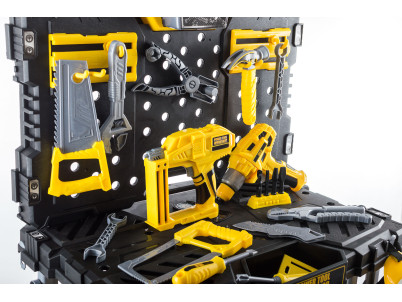 Hračka G21 Pracovný stôl s náradím DELUXE TOOLS