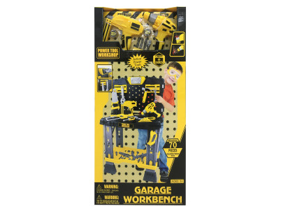 Hračka G21 Pracovný stôl s náradím DELUXE TOOLS