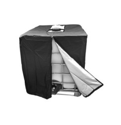 Zakrývacia plachta na IBC nádrž 1000 litrov, čierna 420D