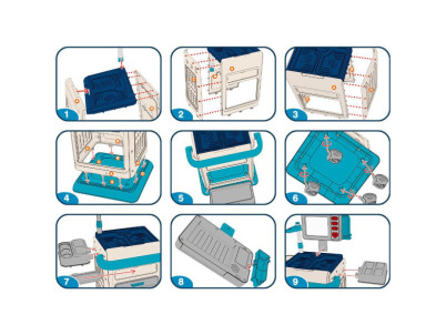 BGP 4114 Lekársky vozík BUDDY TOYS