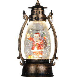 Lampáš MagicHome Vianoce, plast, 1xLED teplá biela, 8x6.5x14 cm, 3xLR44