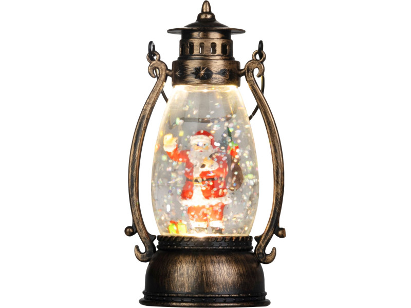 Lampáš MagicHome Vianoce, plast, 1xLED teplá biela, 8x6.5x14 cm, 3xLR44