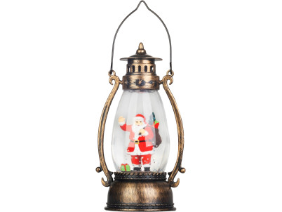 Lampáš MagicHome Vianoce, plast, 1xLED teplá biela, 8x6.5x14 cm, 3xLR44