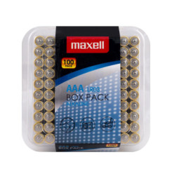 LR03 100 box AAA Power Alk MAXELL