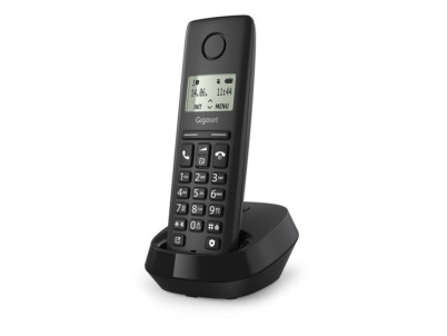 GIGASET Pure 100, Telefónny prístroj, čierny