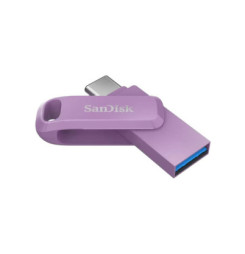 SanDisk Ultra Dual GO USB 256GB Type-C, levandu