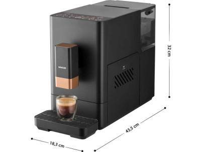 SES 6100BK Automatické espresso SENCOR SES 6100BK Automatické espresso SENCOR