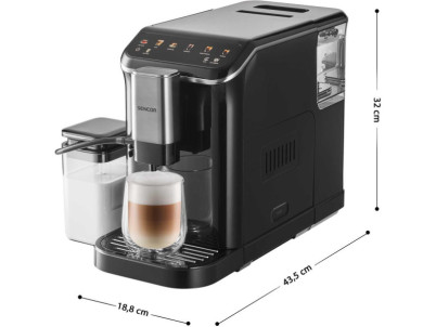 SES 8100BK Automatické espresso SENCOR SES 8100BK Automatické espresso SENCOR