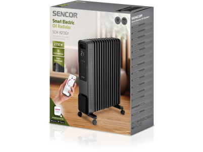 SOH 8213GY Smart olejový radiátor SENCOR SOH 8213GY Smart olejový radiátor SENCOR