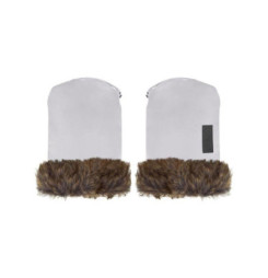 Rukavice ke kočárku šedé MOMI