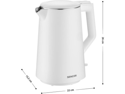 SWK 0550WH Varná konvice SENCOR SWK 0550WH Varná konvice SENCOR