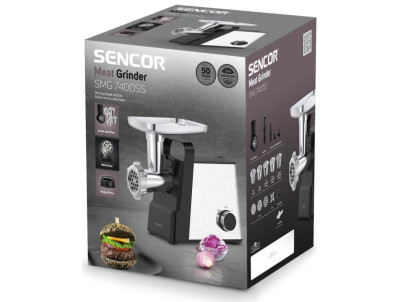 SMG 7400S Mlynček na mäso SENCOR SMG 7400S Mlynček na mäso SENCOR